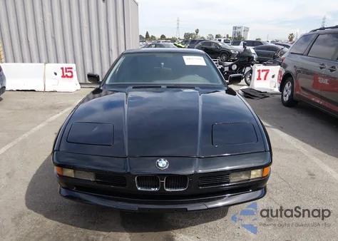 1991 BMW 850 I Automatic from USA, damaged, VIN WBAEG2314MCB73591